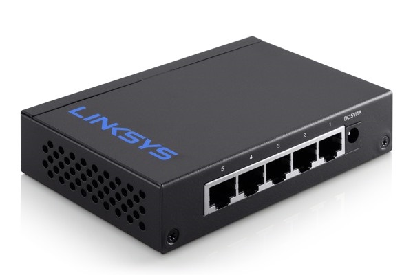 Switch mạng Linksys LGS105-AP 4 cổng Gigabit