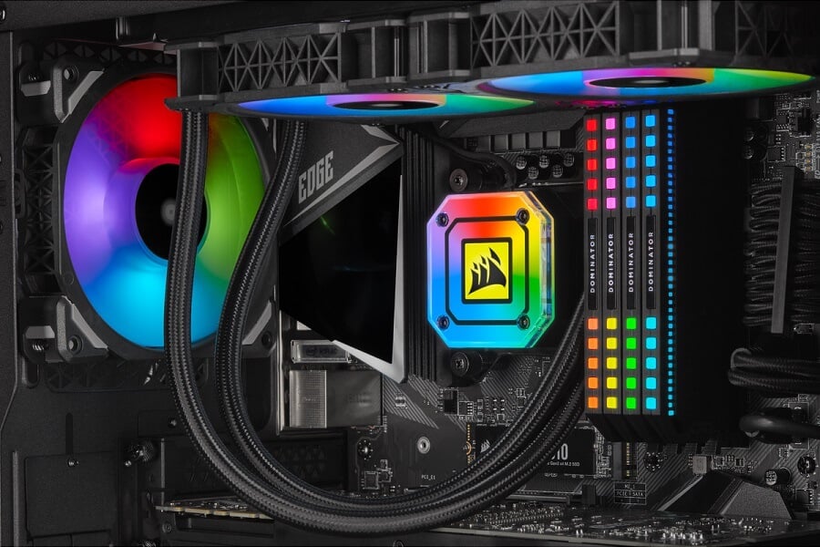 tản nhiệt nước Corsair H100i ELITE CAPELLIX