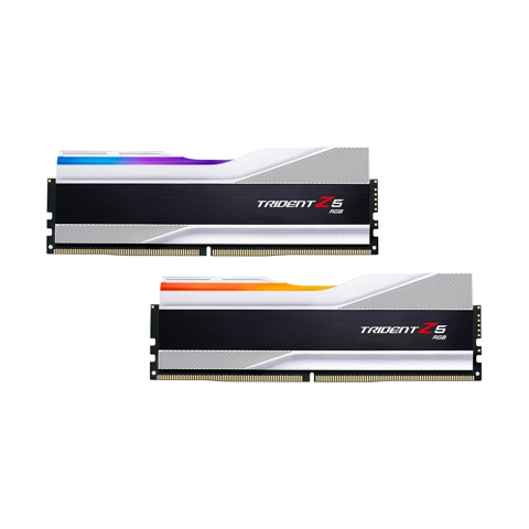 GEARVN - RAM G.Skill Trident Z5 RGB 64GB (2x32GB) 6000 DDR5 Silver