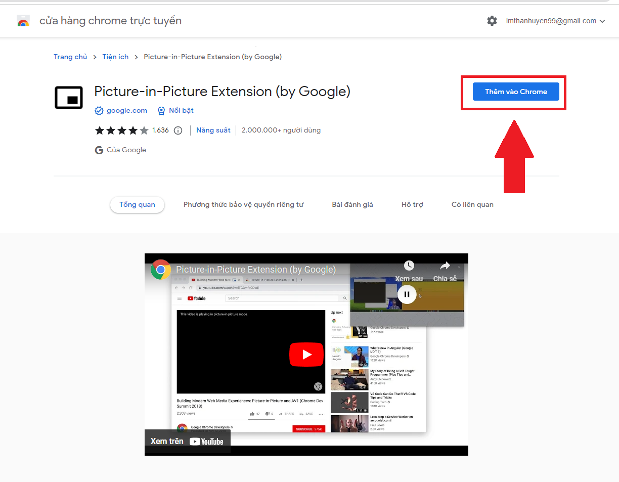 GEARVN - Cài đặt tiện ích Picture in Picture trên Google Chrome