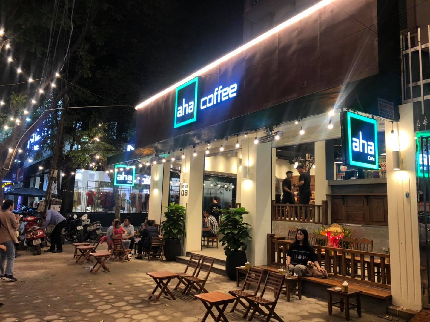 Loa Goldsound lắp đặt âm thanh cho AHA coffee