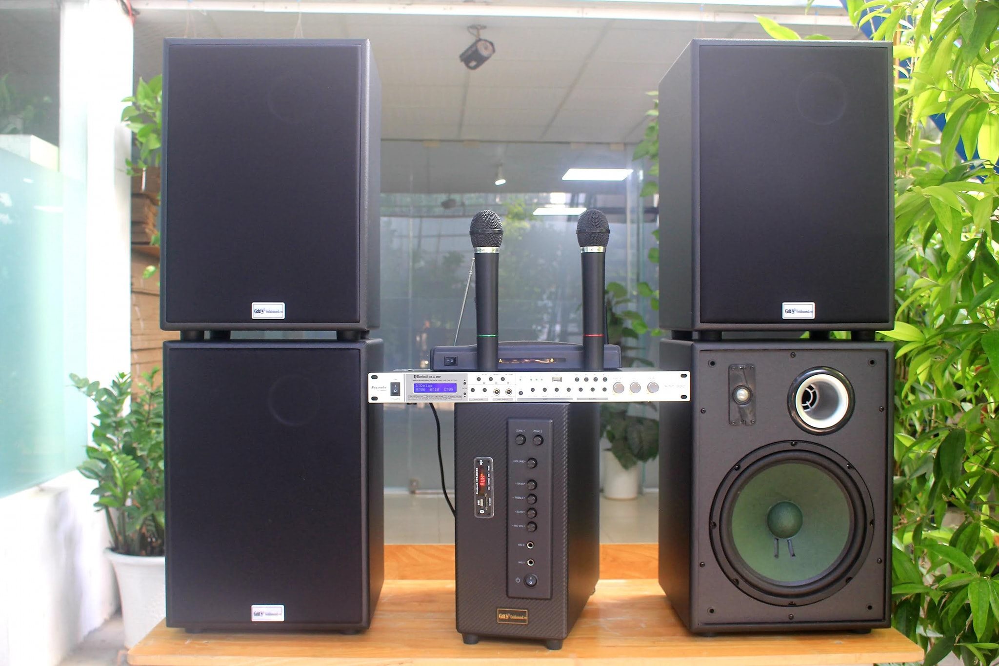 Combo Dàn âm thanh V230 chuyên dụng lắp QUÁN PUB, CAFE ACOUSTIC, Hội trường