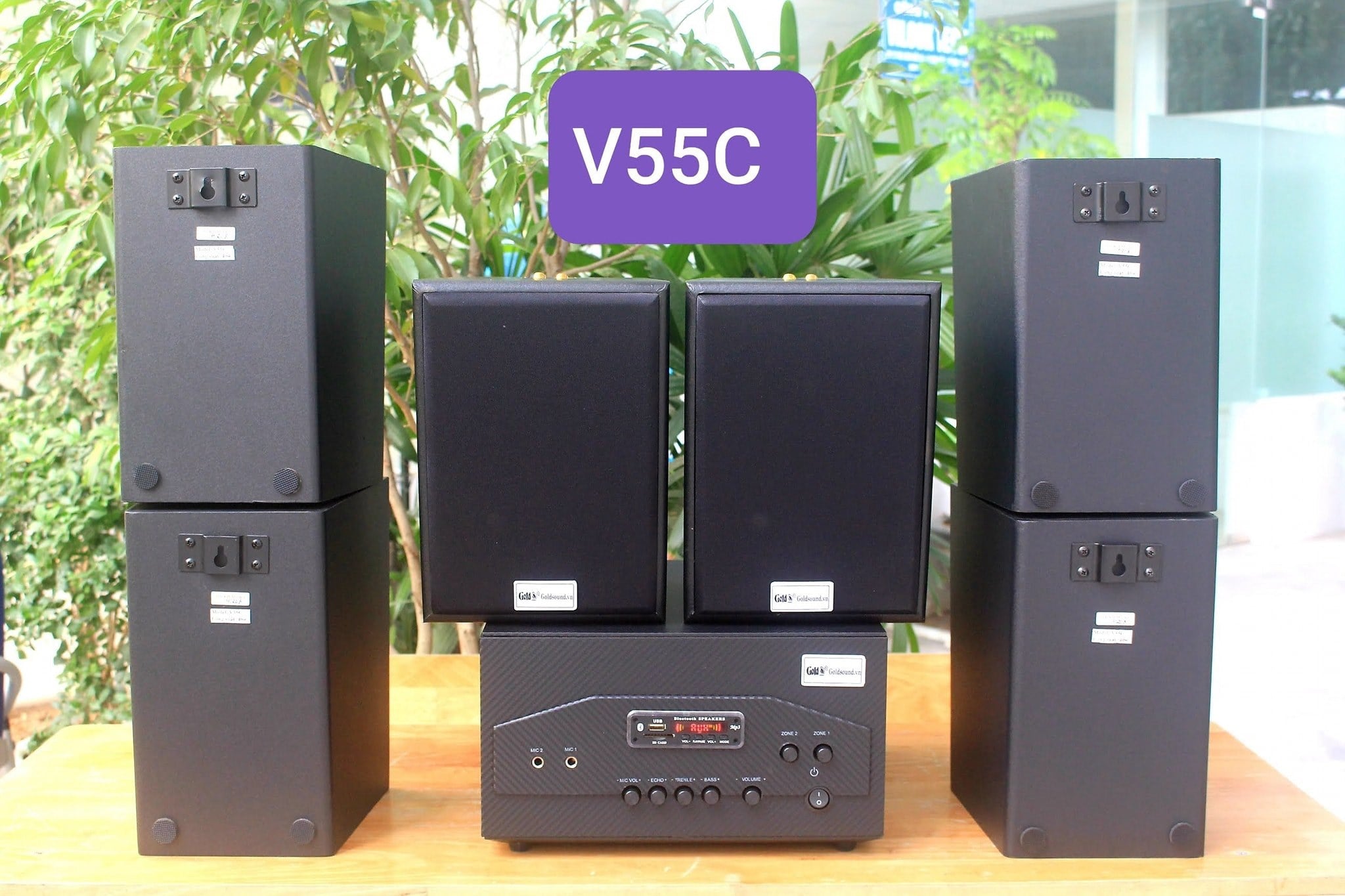 Loa nhà hàng, loa cafe: GIÁ RẺ-TOP 5 Dàn âm thanh Gol4cafe chuyên dụng lắp Quán CAFE SÂN VƯỜN, Nhà hàng, SPA...từ 40m2 - 200m2