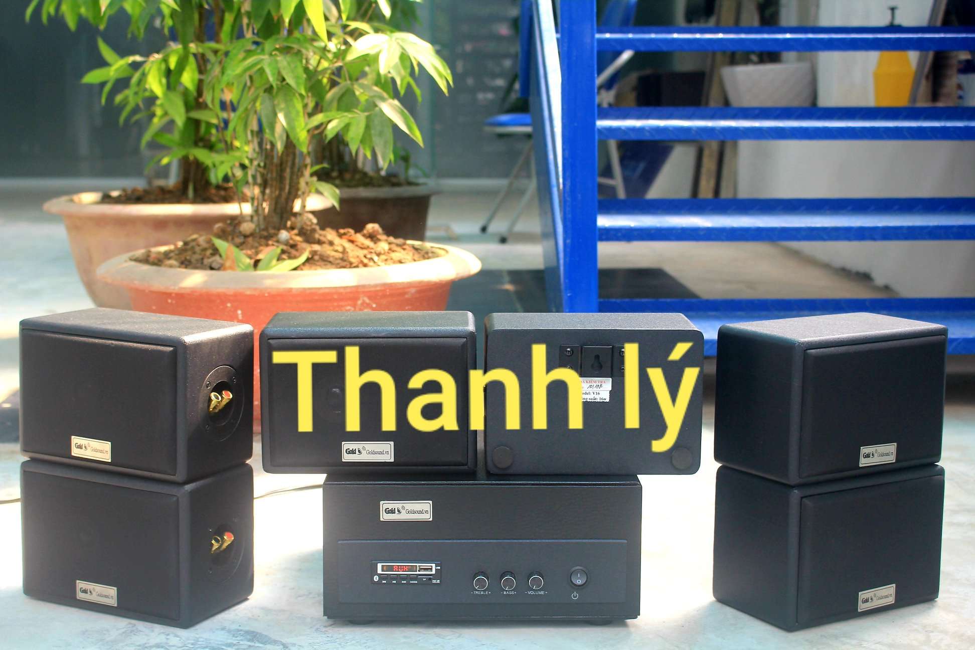 Goldsound thanh lý dàn loa lắp cho quán cà phê, nhà hàng, spa, shop thời trang...