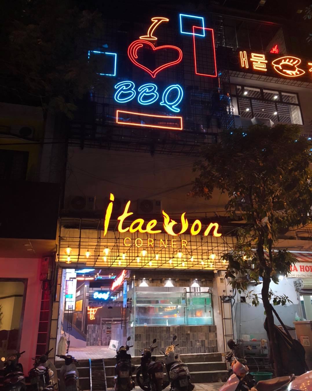 Loa nhà hàng: Loa Goldsound lắp đặt loa cho nhà hàng BBQ itaewon số 2 Đường Thành
