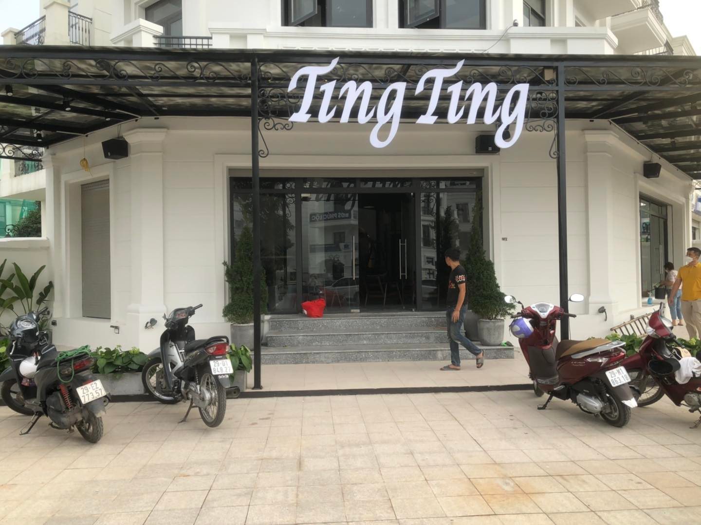 Goldsound lắp đặt âm thanh cho Ting Ting coffee, Vinhomes Ocean Park, Hà Nội.