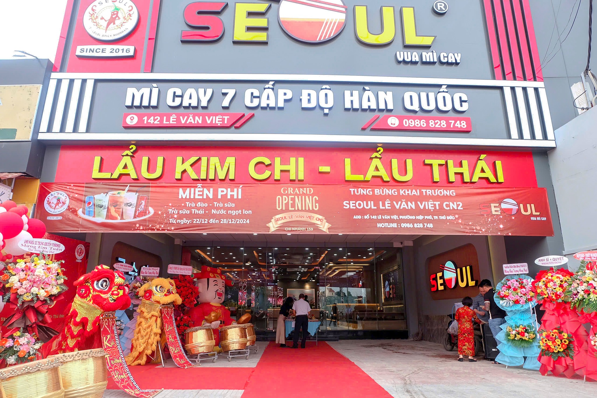Goldsound Audio lắp đặt dàn âm thanh cho hệ thống Mì Cay SEOUL