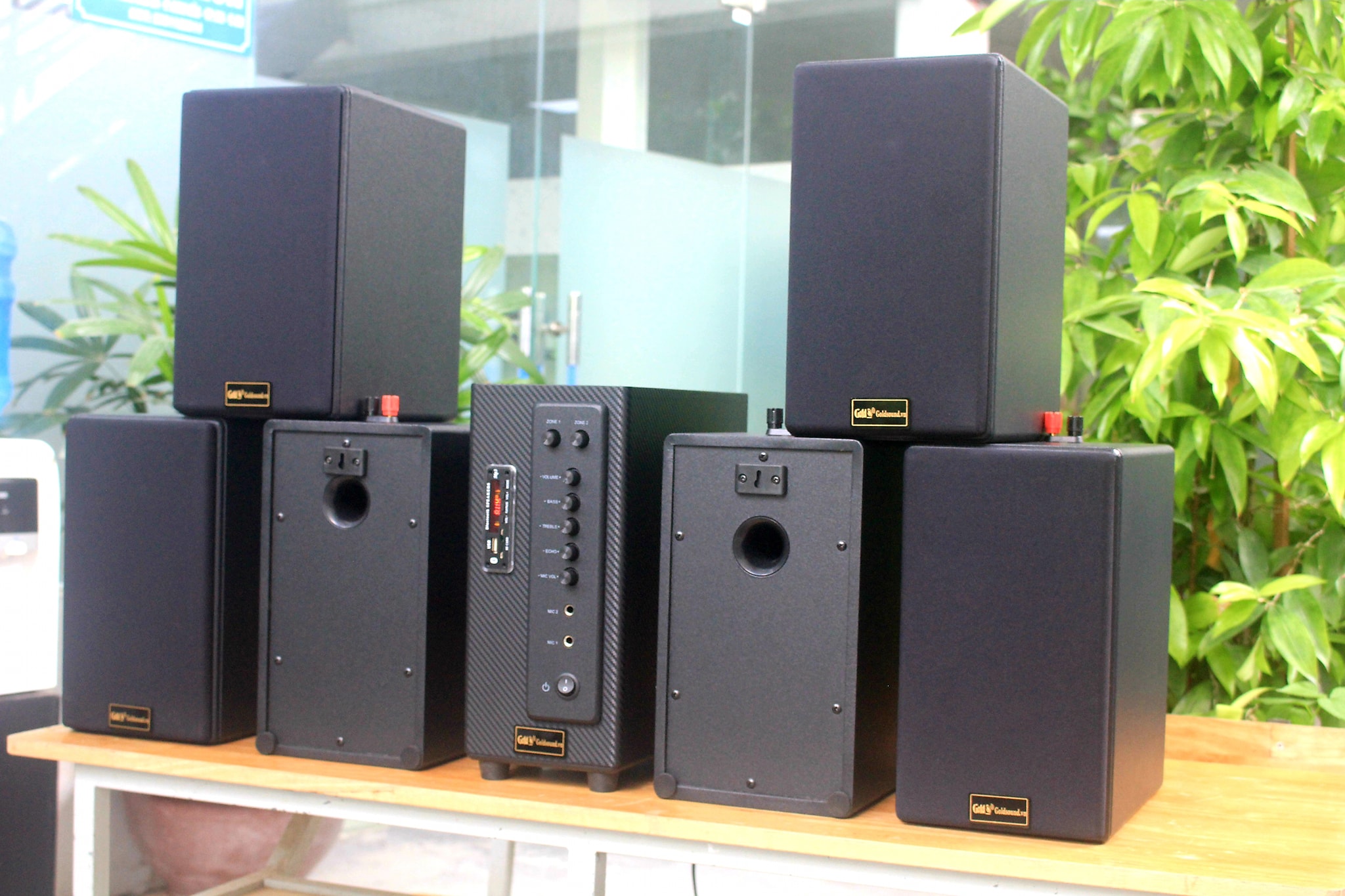 SALE 20% Combo dàn âm thanh V33 chuyên lắp cho Quán Cafe, Quán ăn, Spa, Gym... có không gian từ 40m2 - 150m2