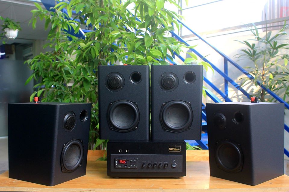 🤩🤩Dàn loa V49 cho quán cafe, loa nhà hàng: NGON - BỔ - CHẤT - siêu hot