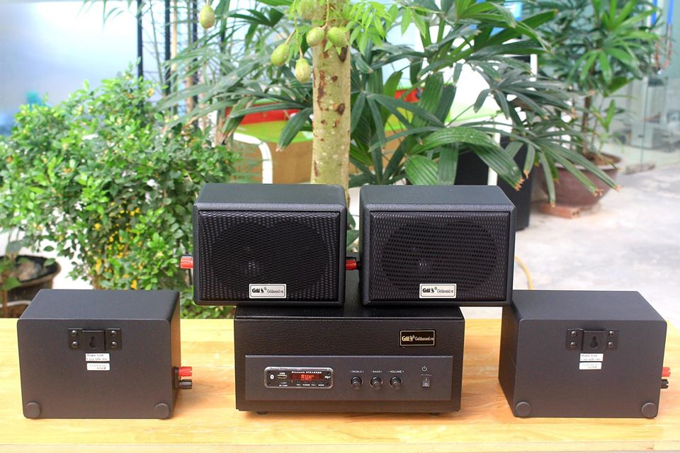 Lựa chọn tối ưu: GÓI 4 TRIỆU 👉Combo dàn loa cho quán Gold4cafe V16C từ ( 30 - 60 m2) :(01 âm ly A150 +4 loa V16C)