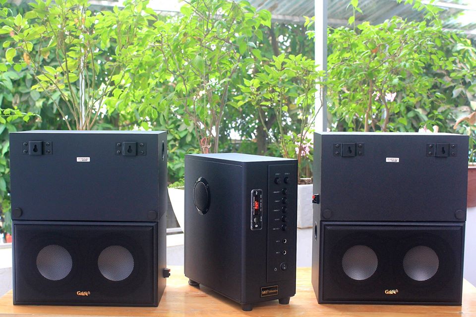 🤩Dàn loa quán Gold4cafe V35 chuyên cho Quán Cafe, trà chanh, spa... từ 50m2 - 150m2