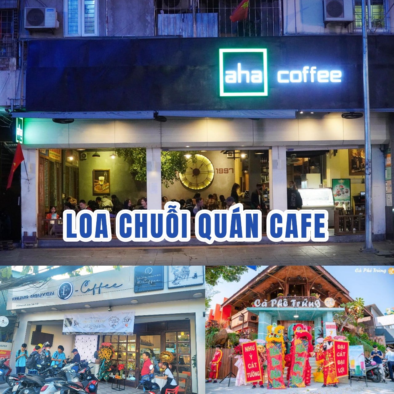 lắp loa chuỗi quán cafe