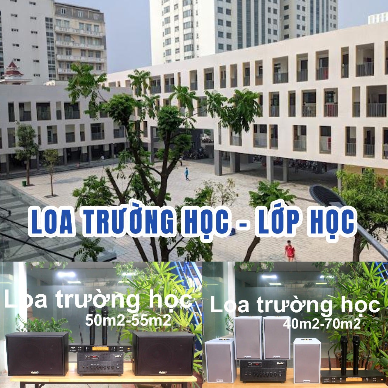 Loa trường học