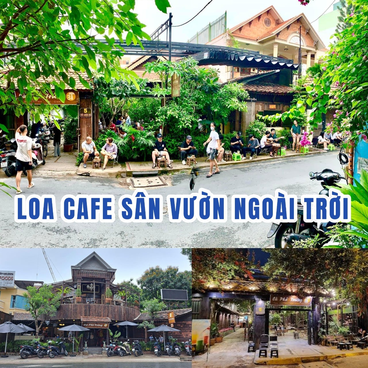 loa cafe sân vườn chống nước