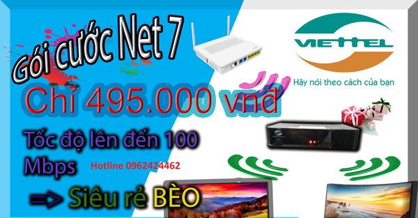 goi cuoc net7 viettel