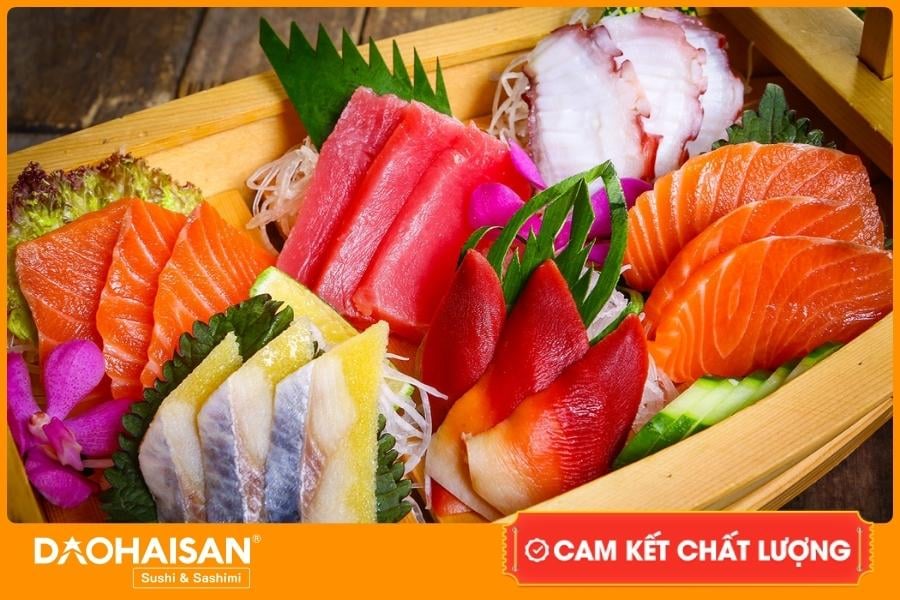 Sashimi là gì? Cách ăn sashimi chuẩn Nhật. Phân biệt Sushi & Sashimi – DAOHAISAN