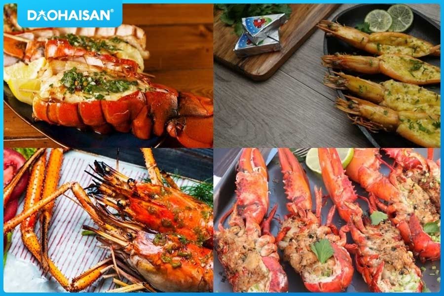 3 cách chế biến món tôm hùm nướng phô mai, sò điệp, bơ tỏi lạ miệng ...