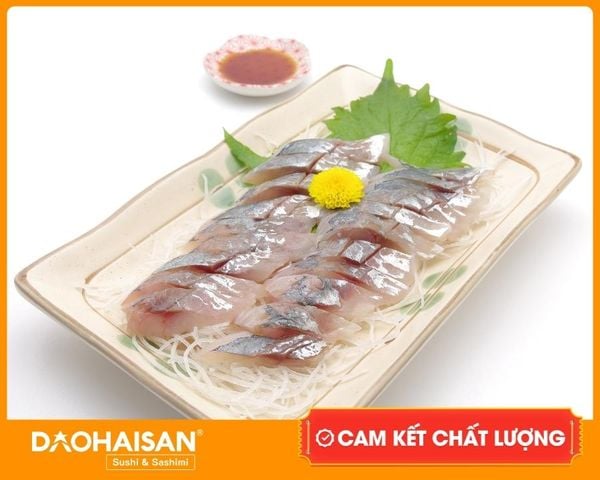 Cá sòng (Aji) làm Sashimi