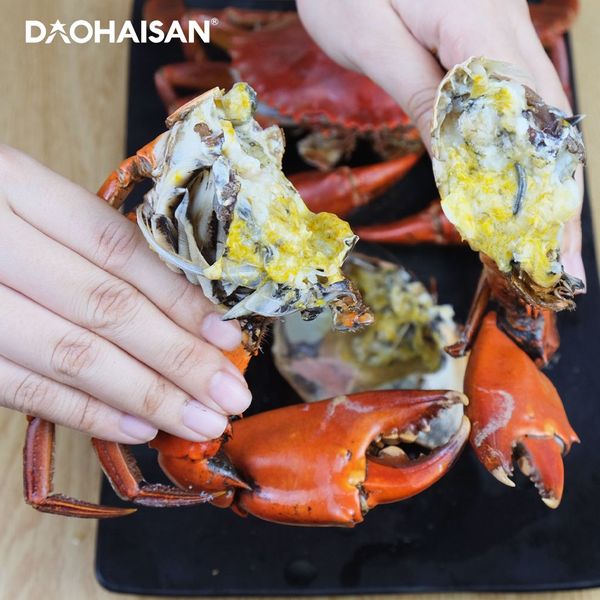 Gạch cua thịt đầy đặn, thơm béo
