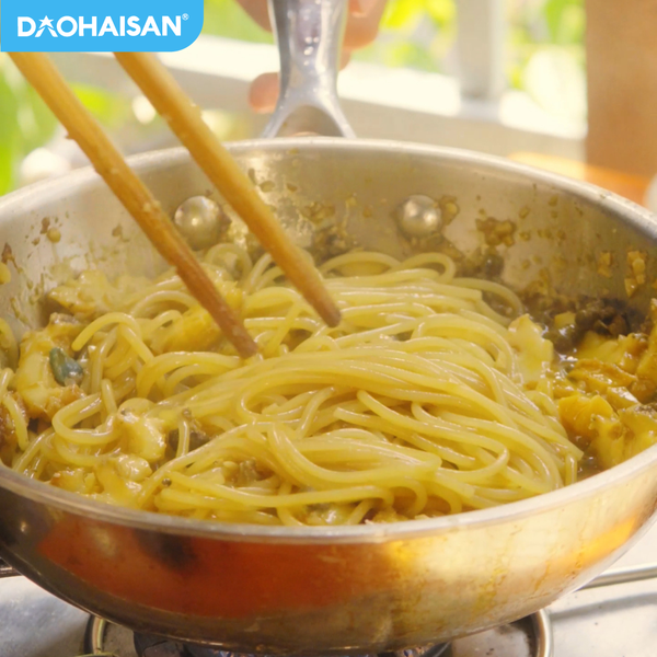 CÔNG THỨC PASTA BÀO NGƯ | SERIES NẤU ĂN DỄ MÀ