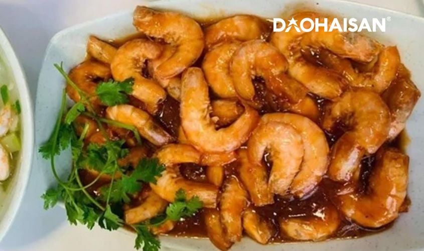 Tôm thẻ tươi ngon? kho tàu