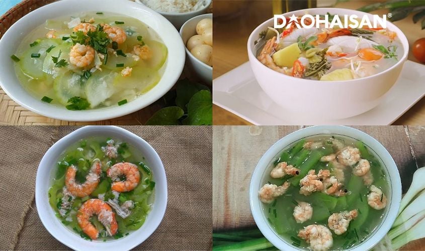 Các món canh tôm thẻ tươi ngon bổ dưỡng cho cả gia đình