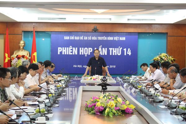 Ban Chỉ đạo Đề án số hóa truyền hình Việt Nam: Phiên họp lần thứ 14