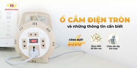 Ổ cắm điện tròn: Đặc điểm, chức năng & cách chọn phù hợp