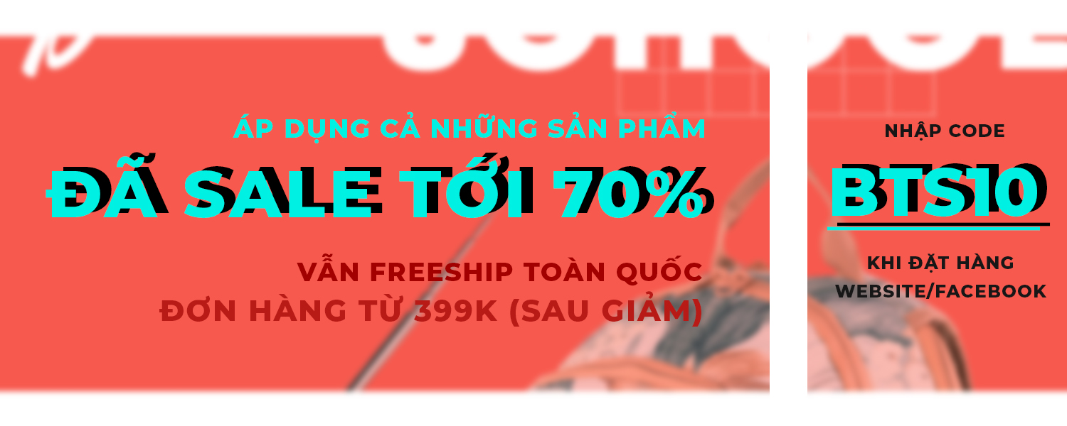 ÁP DỤNG CẢ VỚI SẢN PHẨM ĐÃ SALE TỚI 70% | BALOCENTER.COM