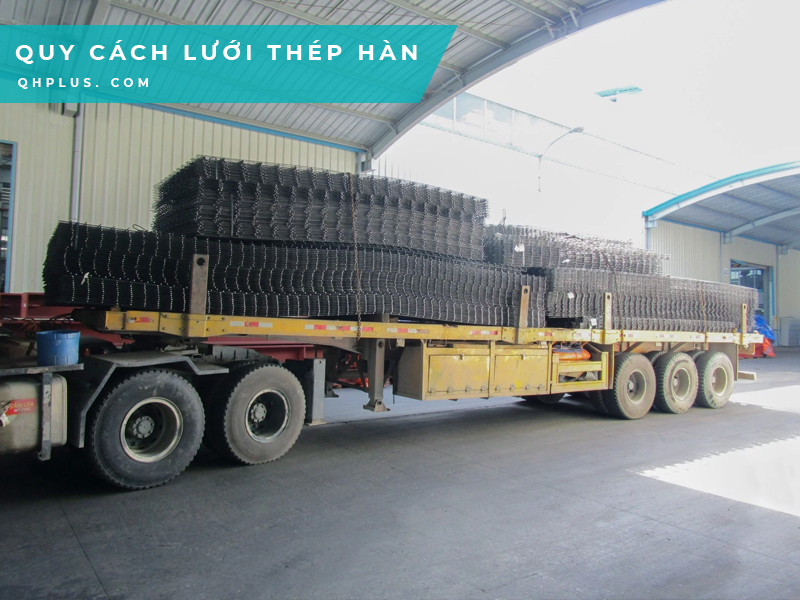 Quy cách và tiêu chuẩn lưới thép hàn