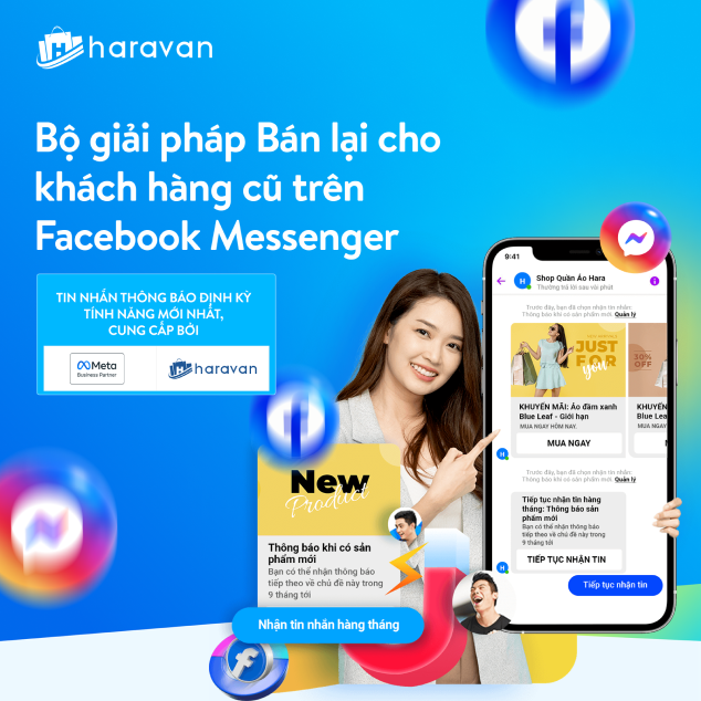 Bộ giải pháp Bán lại cho KH cũ trên Facebook Messenger 