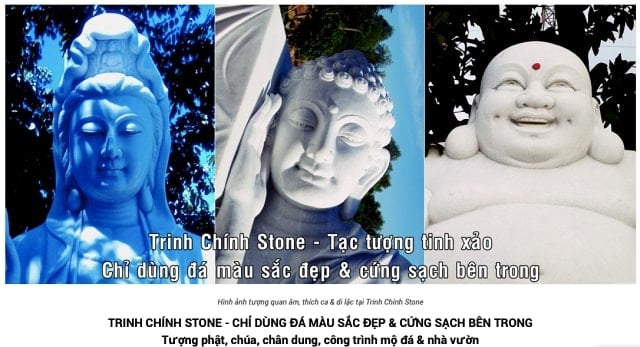 Điêu khắc đá trinh chính stone