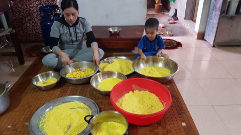 Bao nhiêu kg nghệ tươi được 1kg tinh bột nghệ ?