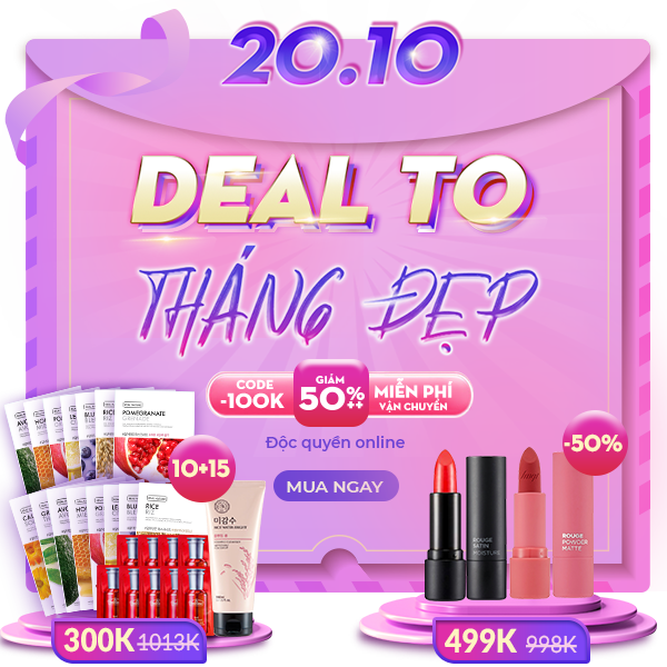 Rạng rỡ mừng tháng của phái đẹp cùng THEFACESHOP