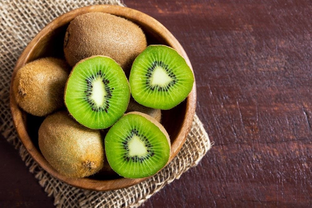 Kiwi có nồng độ vitamin C cao