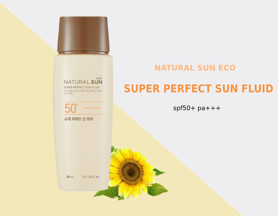 Sữa Chống Nắng NATURAL SUN ECO SUPER PERFECT SUN FLUID 50+ PA+++ 80ml