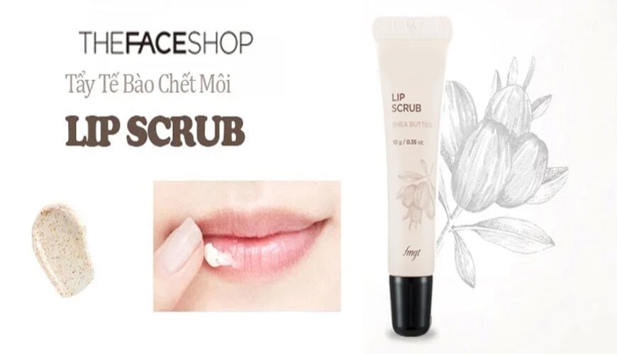 The Face Shop Lip Scrub Shea Butter