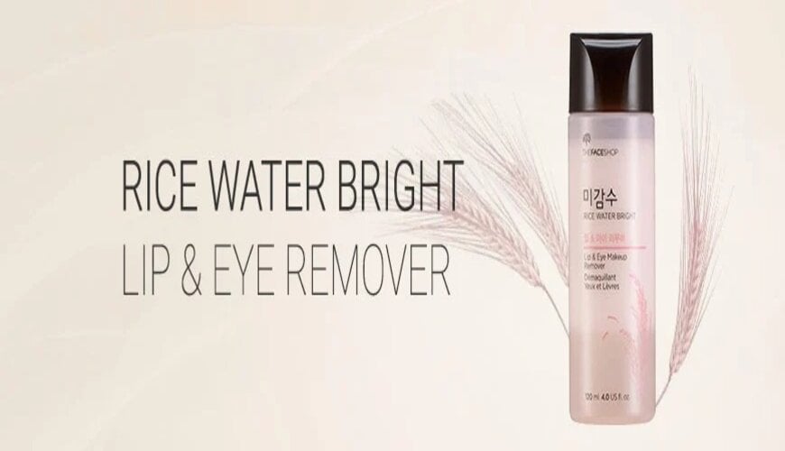 Tẩy trang mắt môi Rice Water Bright Lip & Eye Makeup Remover