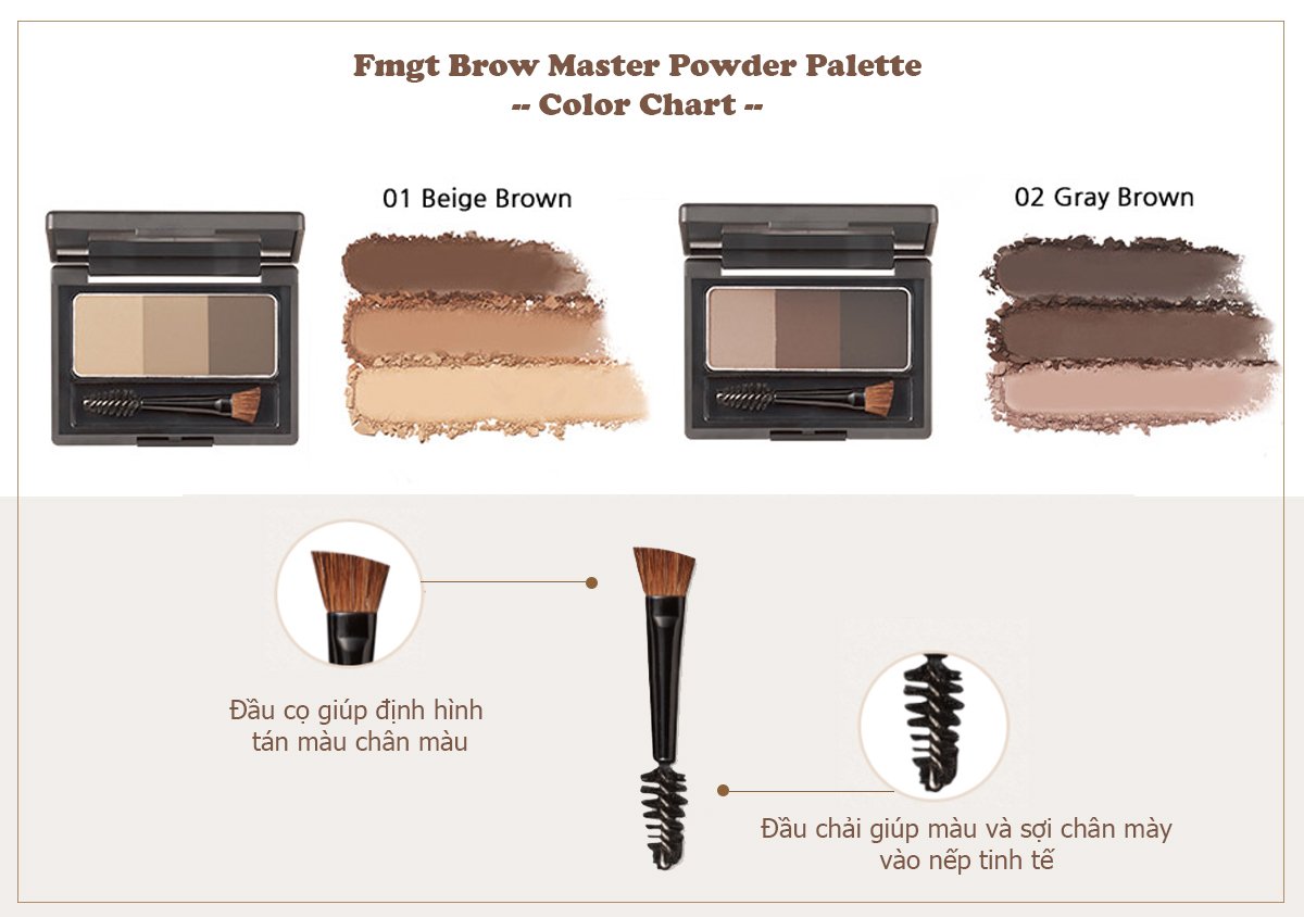 THEFACESHOP BROW MASTER POWDER PALETTE