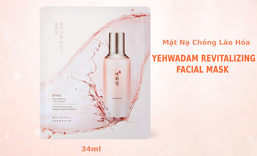 Mặt Nạ Chống Lão Hóa YEHWADAM REVITALIZING FACIAL MASK 34ml