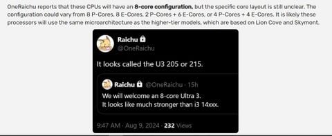 Tổng Quan Về CPU phổ thông Của Thế Hệ Arrow