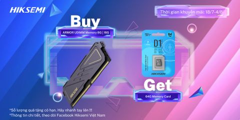 Mua Bộ Nhớ Nhận Quà Tặng