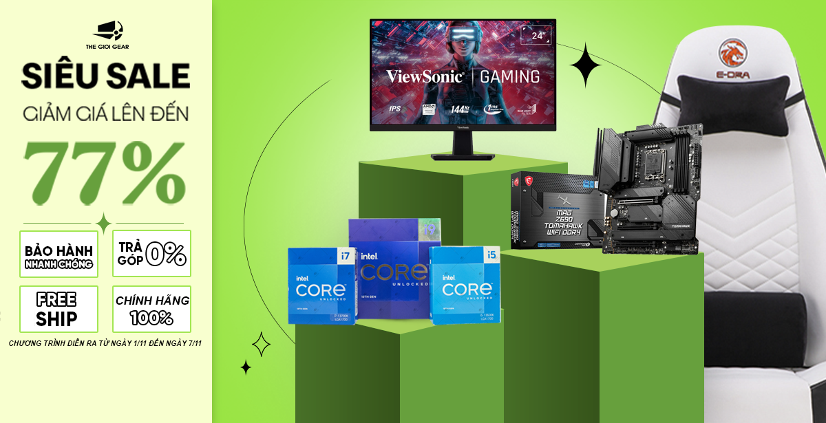 Sale Linh Kiện PC Đầu Tháng