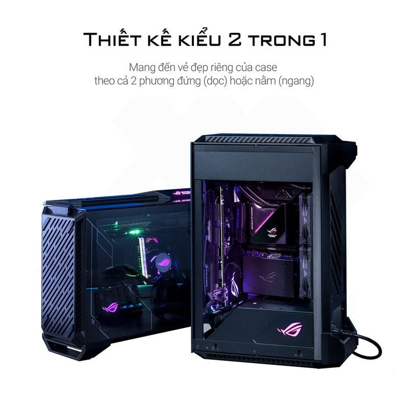 Case Asus ROG Z11 Black - Thế Giới Gear PC, Gaming Gear, Phụ kiện Gaming
