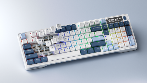 Bàn phím cơ Machenike K600G-B97 Tri-mode RGB
