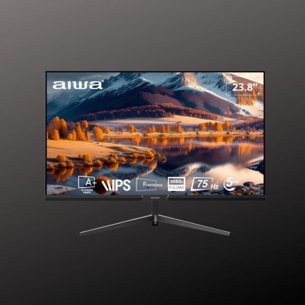 Màn Hình Máy Tính - Aiwa MF240B-V | 23.8 Inch| FHD | IPS | 75Hz cứng cáp