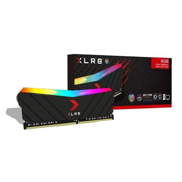 Ram PNY XLR8 8GB DDR4 3200MHz có giá rẻ nhưng chất lượng miễn bàn.