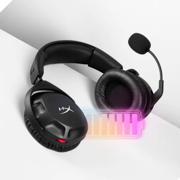 Tai Nghe Không Dây - HyperX Cloud Stinger II Wireless - Black|  nhẹ nhàng
