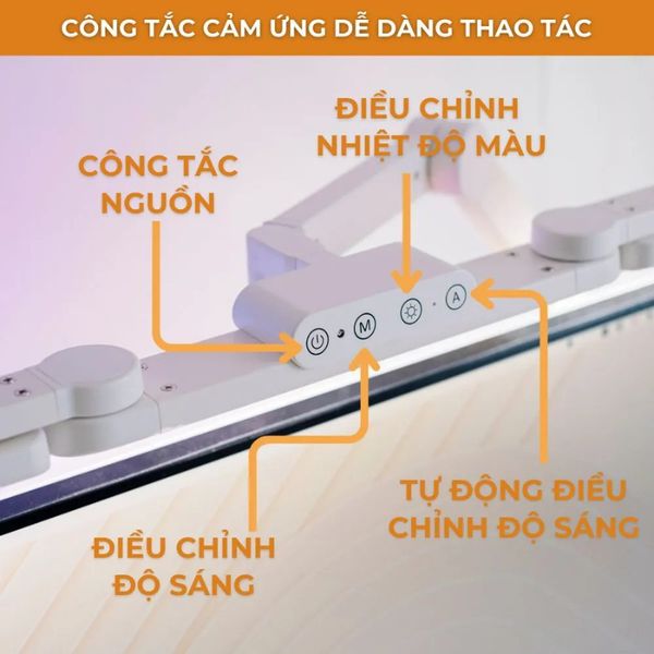 Phụ kiện Setup - Đèn Treo Màn Hình Upgen Scorpio tuỳ chỉnh