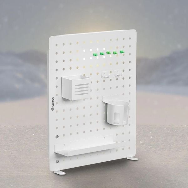 Thanh Chân Đứng Bảng Treo Đồ - PegBoard - HyperWork dễ dàng lắp